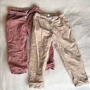 H&M Toddler Jogger Corduroy Pants Size 3T (2)